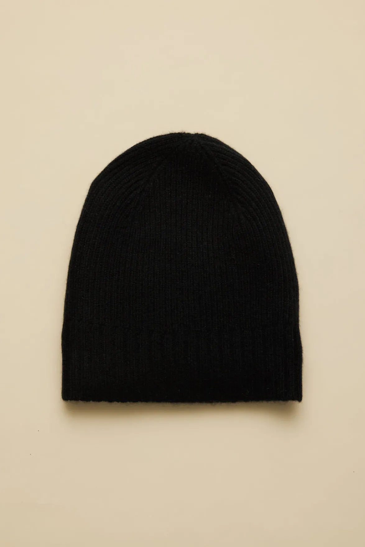 Scarves|Clearance^Amour Vert Colby Cashmere Beanie LicoriceBlack