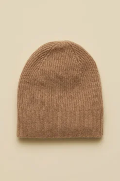 Scarves|Clearance^Amour Vert Colby Cashmere Beanie CafeAuLait