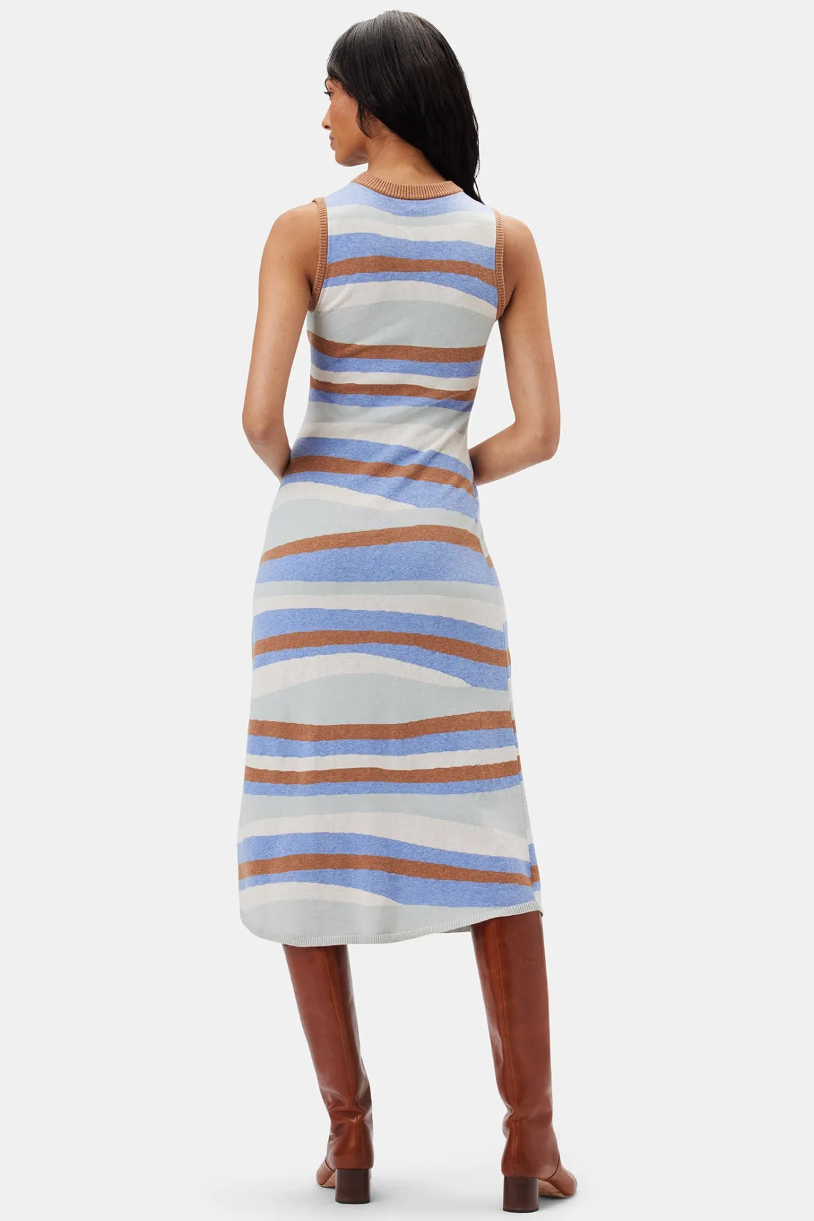 Dresses|Clearance^Amour Vert Colette Knit Dress MultiStripe