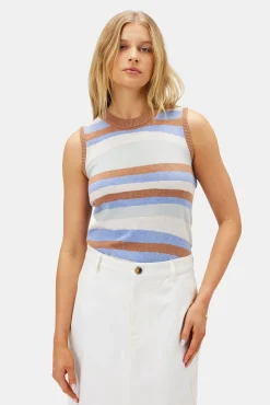 Tops|Clearance^Amour Vert Colette Tank MultiStripe