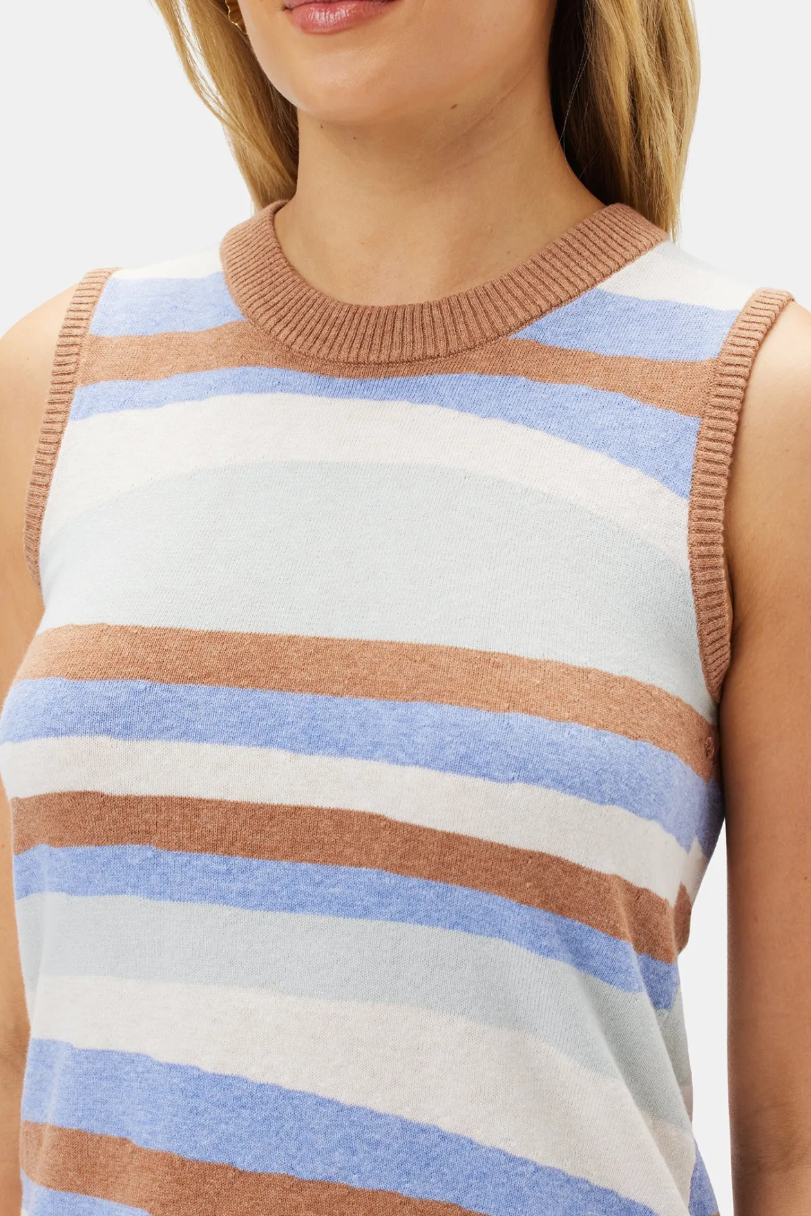Tops|Clearance^Amour Vert Colette Tank MultiStripe