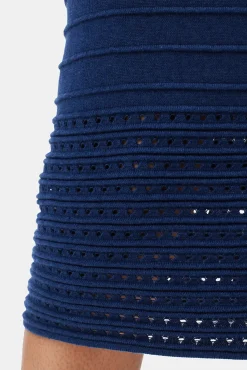 Dresses|Clearance^Amour Vert Cora Flaxen Eco Dress NavyBlue