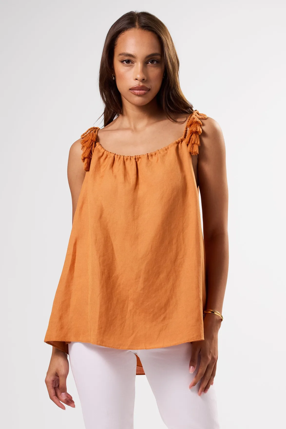 Tops|Clearance^Amour Vert Cor Cor Sierra Tank Gold