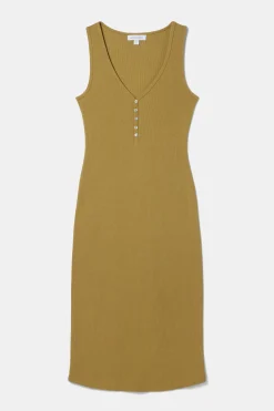 Dresses|Clearance^Amour Vert Deacon Organic Cotton Modal Rib Dress Elm