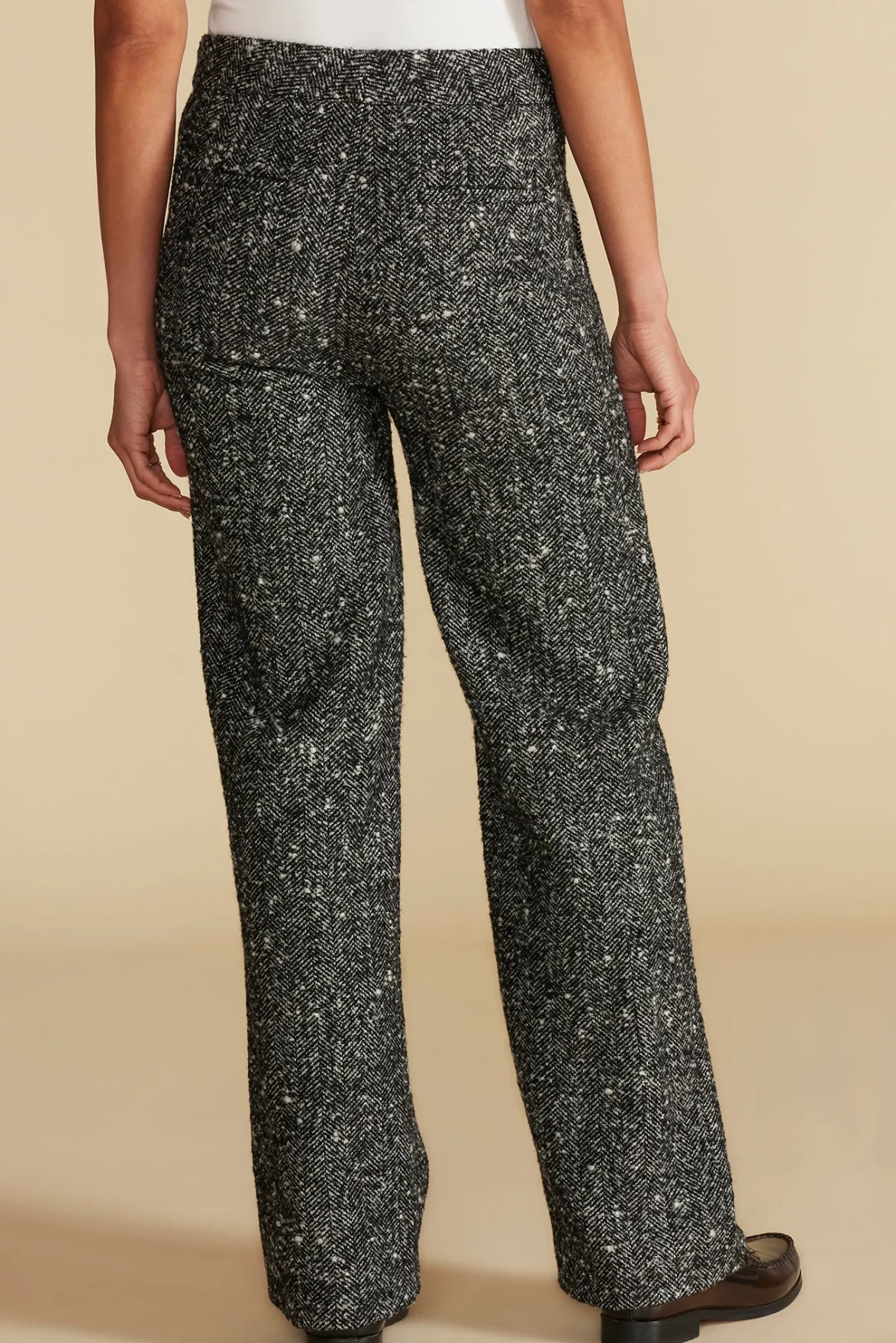 Pants|Clearance^Amour Vert Estie Straight Leg Pant BlackHerringbone