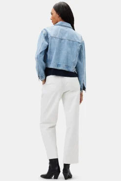 Jackets & Outerwear|Denim^Amour Vert ETICA River Crop Jacket Arcadia