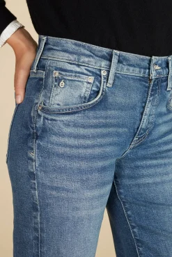 Pants|Denim^Amour Vert ETICA Romi Wide Leg Jean MarineBlue