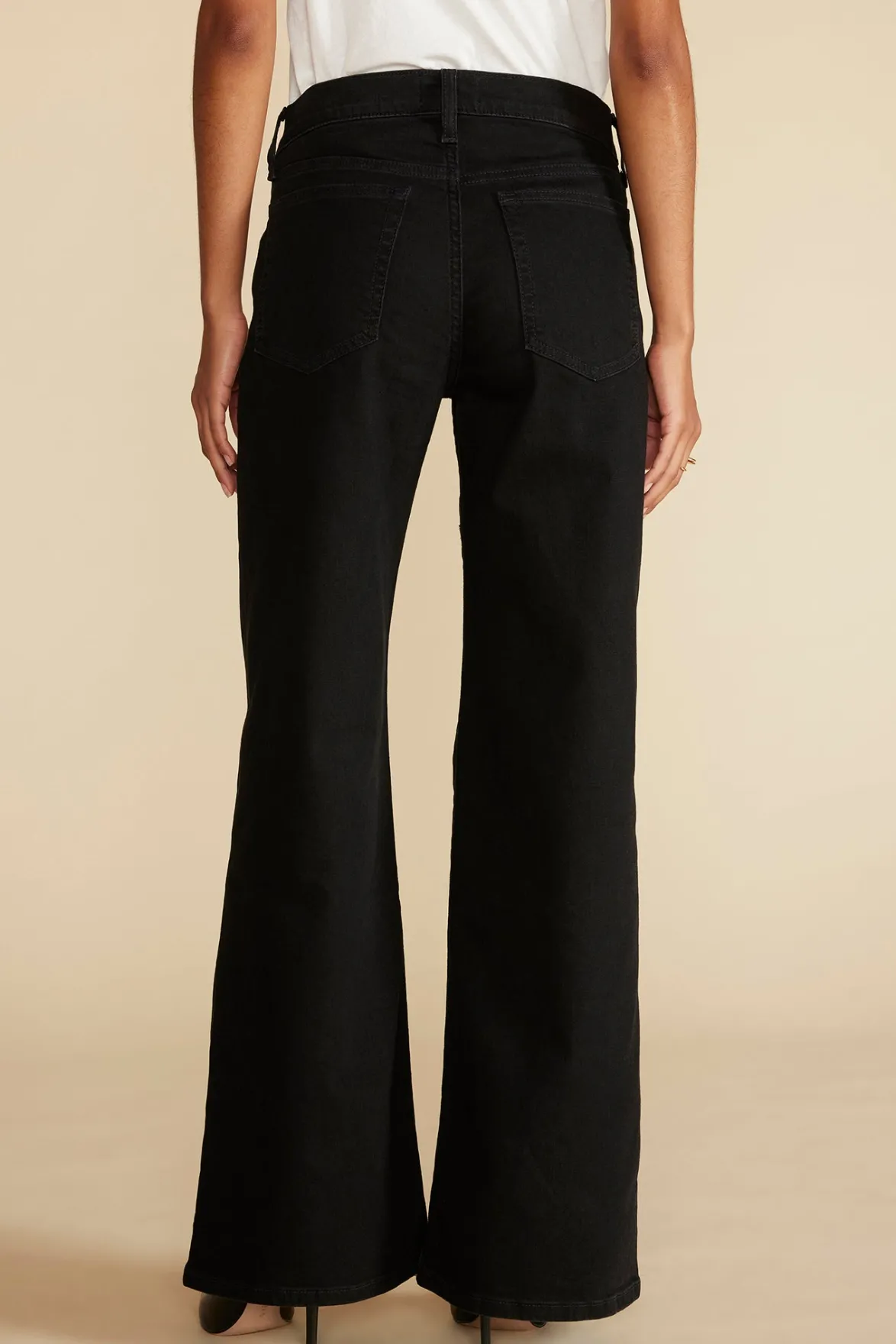 Pants|Denim^Amour Vert ETICA Romi Wide Leg Jean Onyx