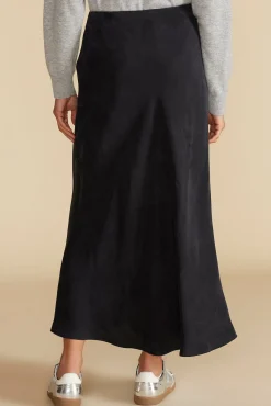Skirts^Amour Vert Eve Cupro Slip Skirt Black