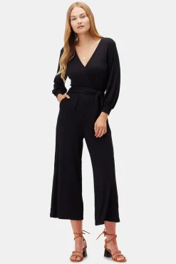 Jumpsuits|Clearance^Amour Vert Everley Modal Jumpsuit Black