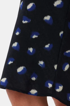 Skirts|Clearance^Amour Vert Eve Washable Silk Skirt Pavo