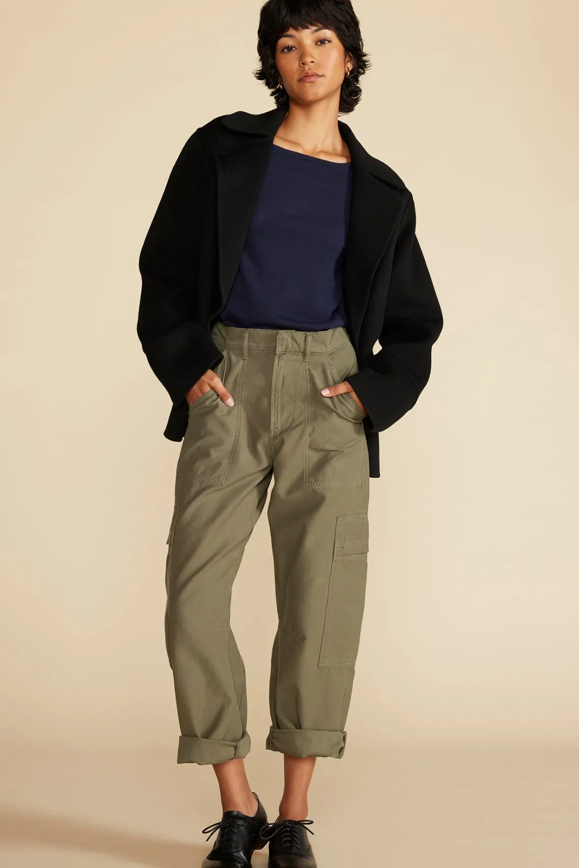 Sweaters & Cardigans^Amour Vert Fran Boatneck Cashmere Sweater NavyBlue