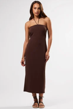 Dresses|Clearance^Amour Vert Gio Stretch Knit Dress Espresso