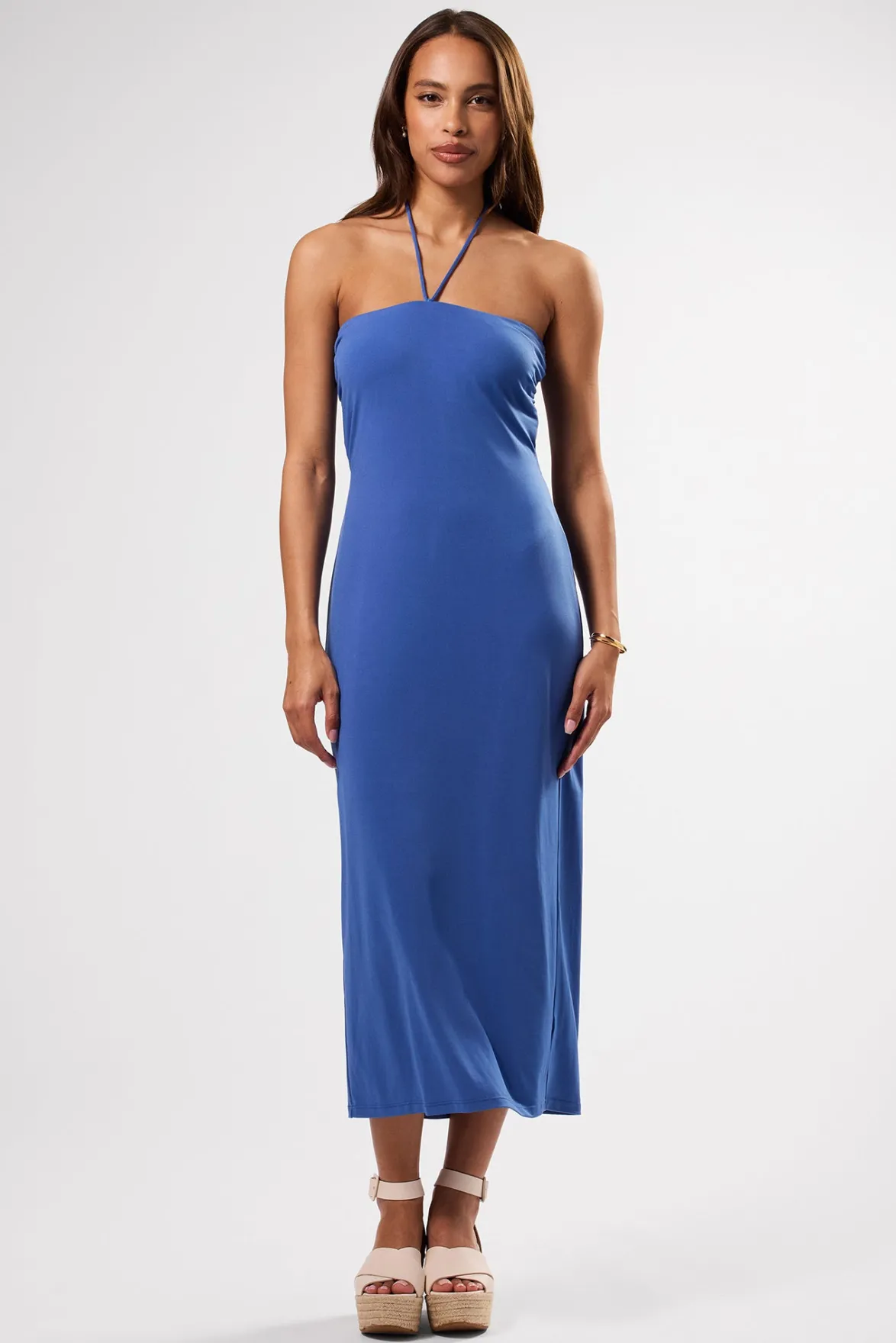 Dresses|Clearance^Amour Vert Gio Stretch Knit Dress AegeanBlue