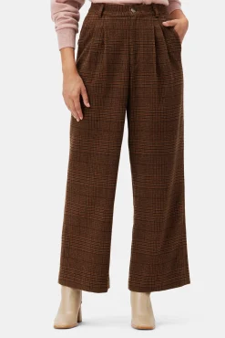 Clearance^Amour Vert Holland Wool Pant RustPlaid