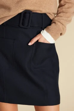 Skirts|Clearance^Amour Vert Ira Mini Skirt NavyBlue