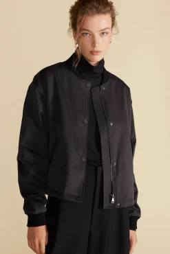Jackets & Outerwear|Clearance^Amour Vert Jarrel Bomber Jacket Black