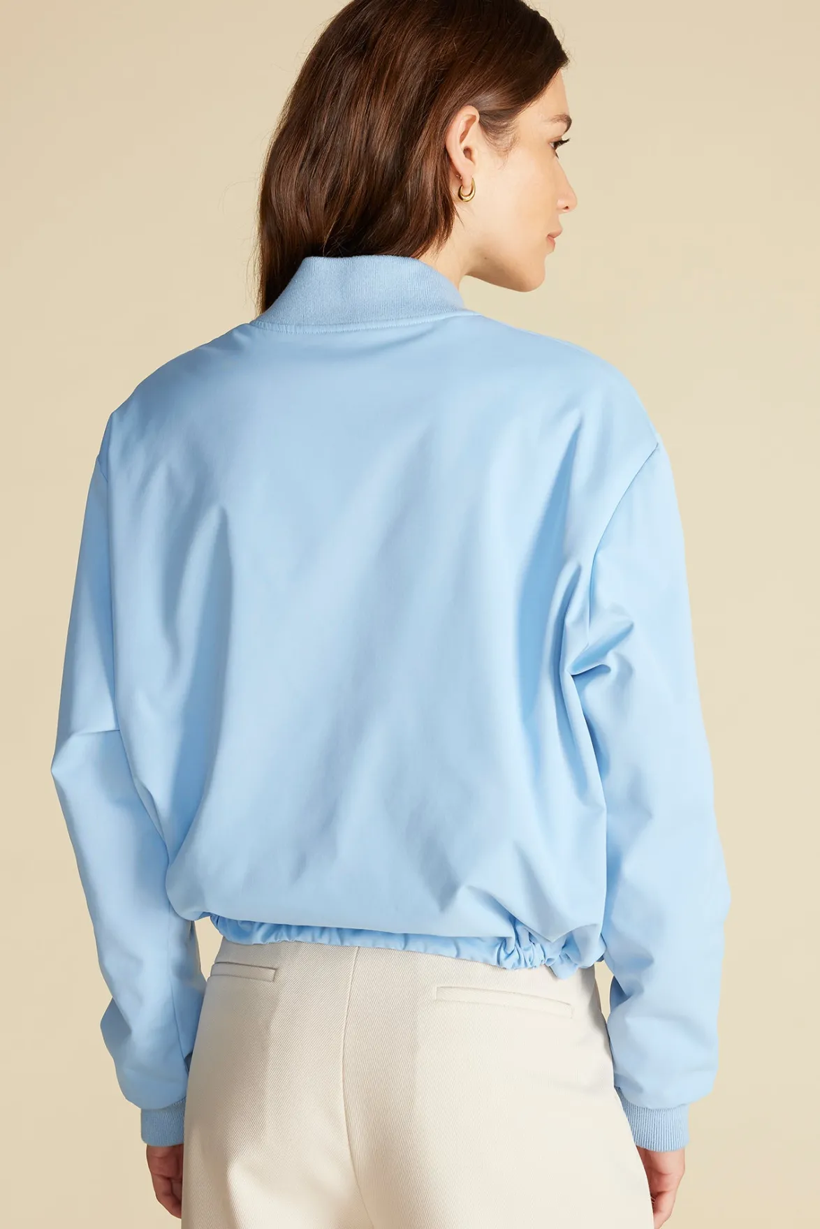 Jackets & Outerwear|Clearance^Amour Vert Jarrel Bomber Jacket SkyBlue