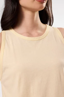 Tops|Clearance^Amour Vert Jillian Organic Cotton Tank Anise