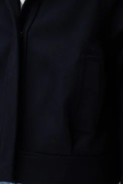 Jackets & Outerwear|Clearance^Amour Vert Joelle Wool Twill Jacket DarkNavy