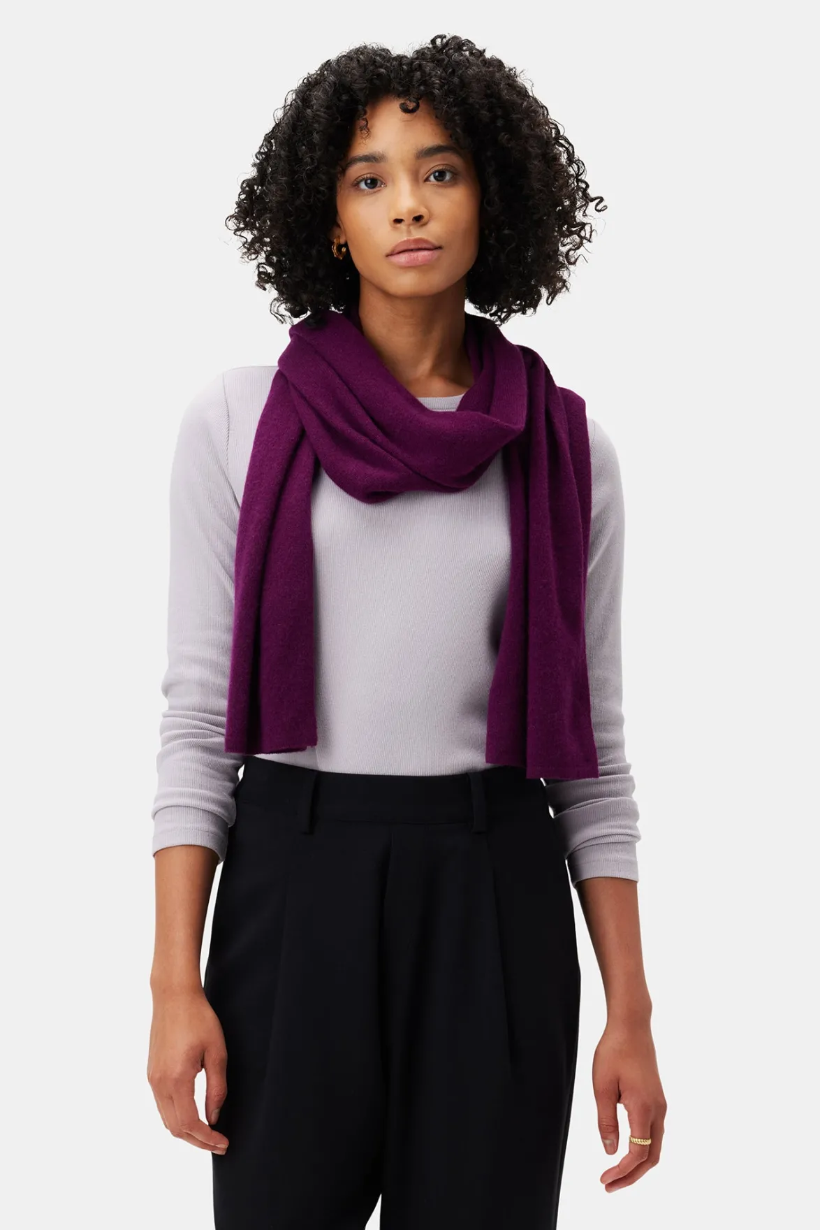 Scarves|Clearance^Amour Vert Jolie Cashmere Scarf Syrah