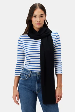 Scarves|Clearance^Amour Vert Jolie Cashmere Scarf LicoriceBlack