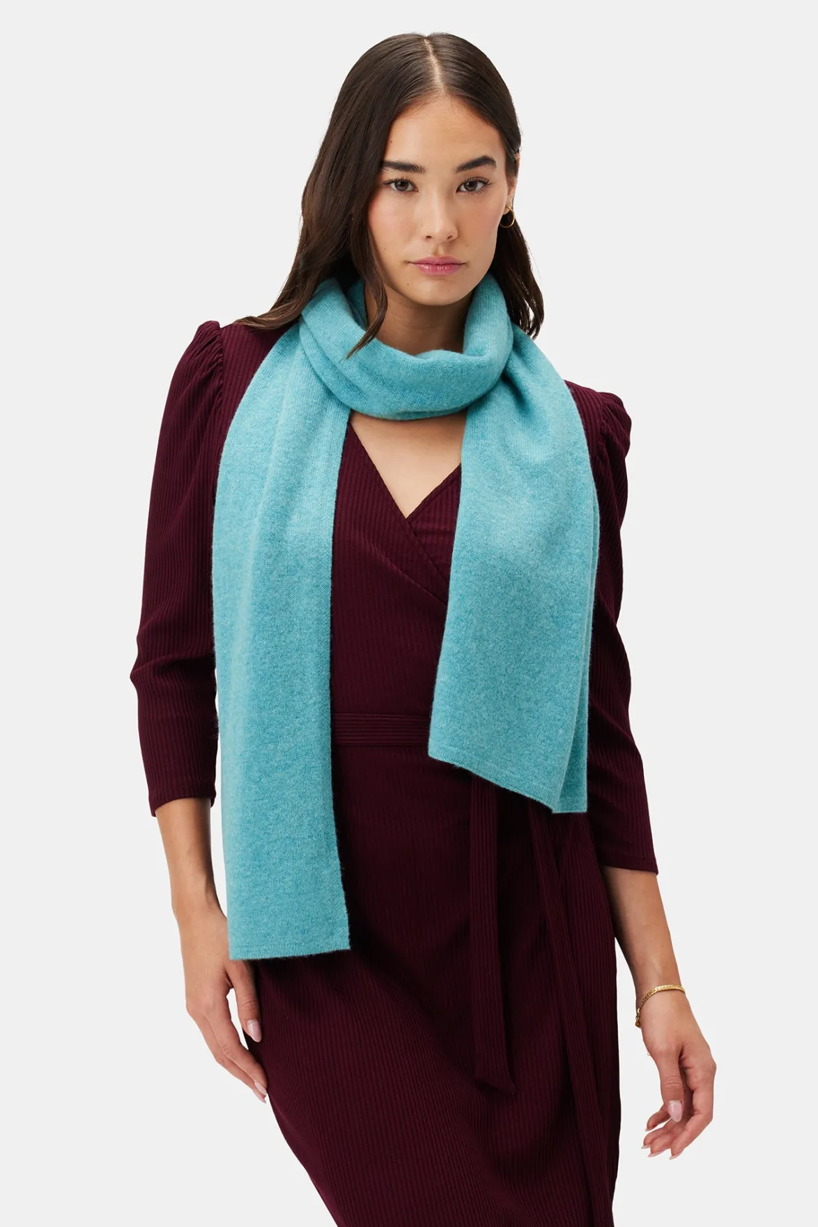 Scarves|Clearance^Amour Vert Jolie Cashmere Scarf Aegean