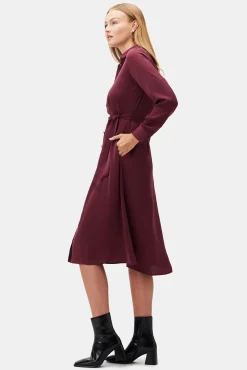 Dresses|Clearance^Amour Vert Joyce Dress Plum
