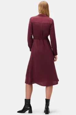 Dresses|Clearance^Amour Vert Joyce Dress Plum