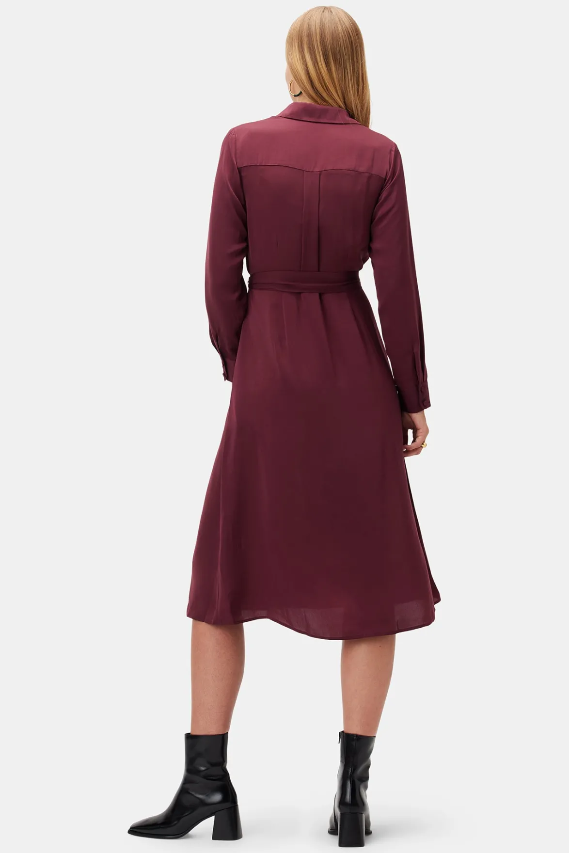 Dresses|Clearance^Amour Vert Joyce Dress Plum