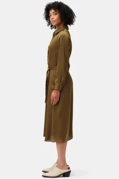 Dresses|Clearance^Amour Vert Joyce Dress BronzedOlive