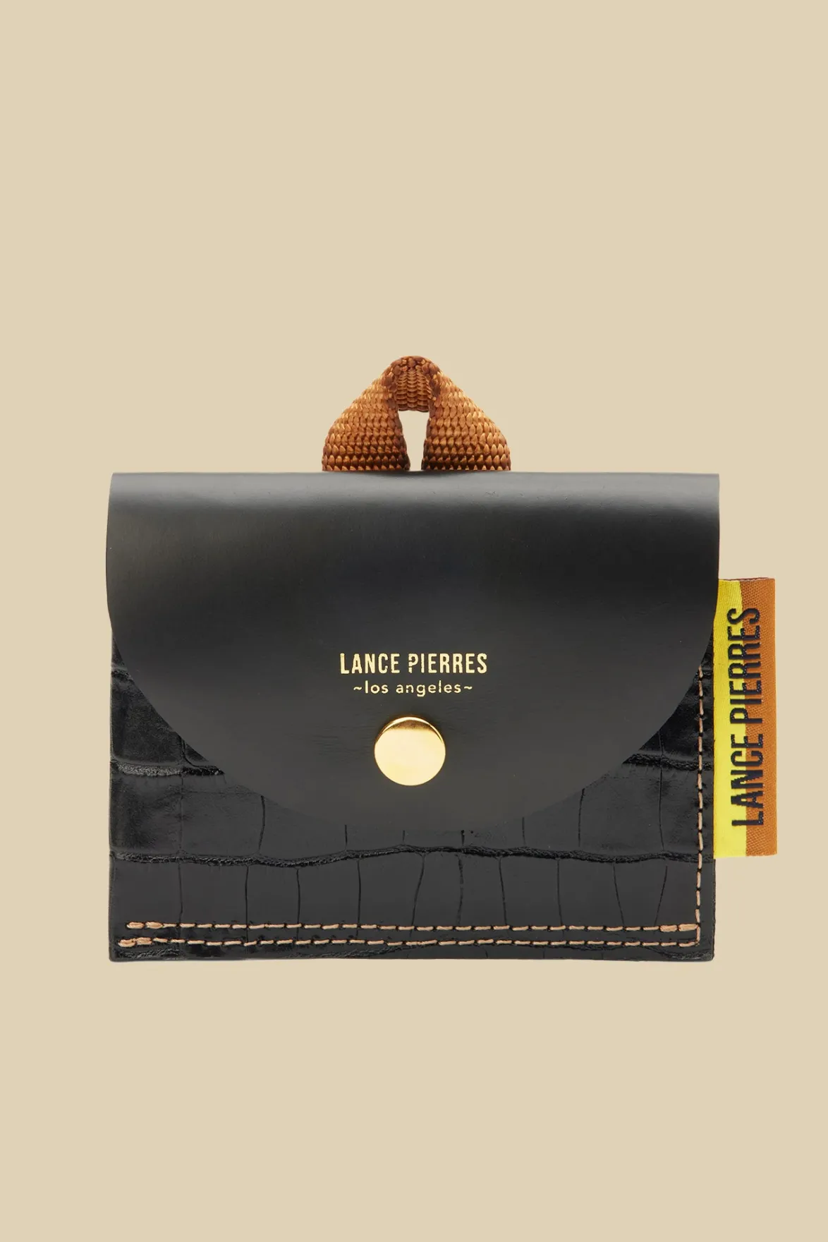 Bags & Pouches|Clearance^Amour Vert Lance Pierres Envoy 01 Snap Wallet CarbonCroc