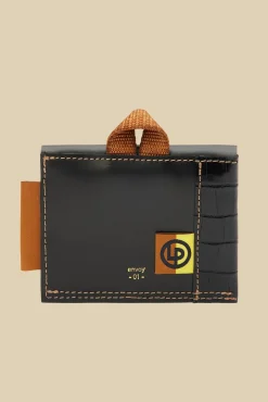 Bags & Pouches|Clearance^Amour Vert Lance Pierres Envoy 01 Snap Wallet CarbonCroc