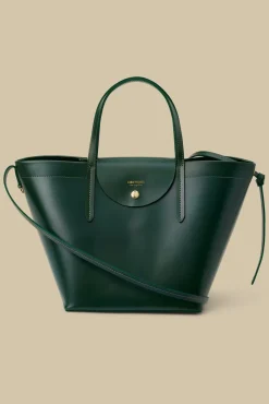 Bags & Pouches|Clearance^Amour Vert Lance Pierres Midiprism 01 Day Tote ForestGreen