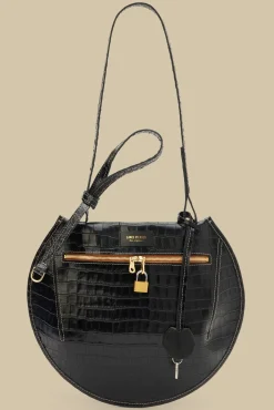 Bags & Pouches|Clearance^Amour Vert Lance Pierres Oroma 01 Saddle Bag CarbonCroc