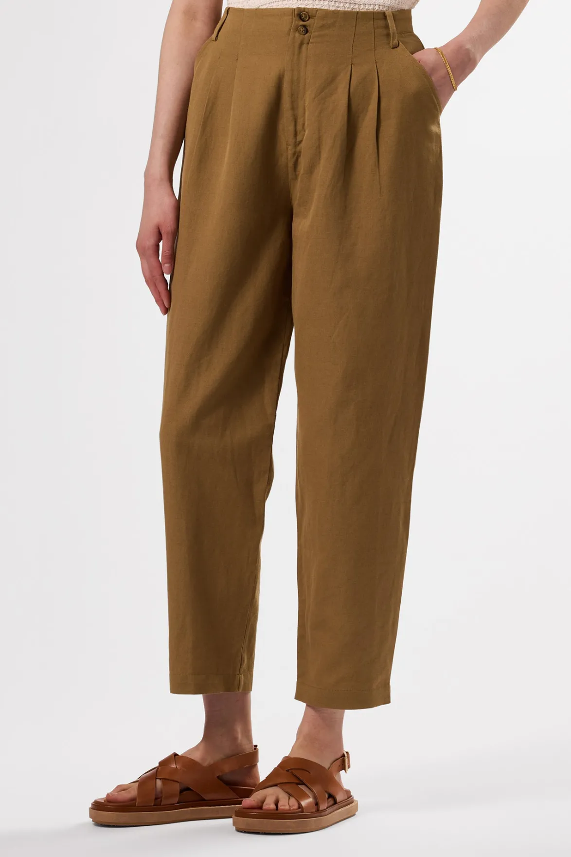 Clearance^Amour Vert Larisa Cotton Linen Pant Elm
