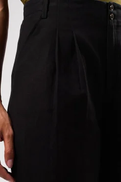 Clearance^Amour Vert Larisa Cotton Linen Pant Black