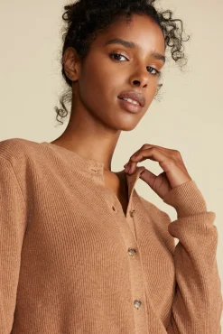 Sweaters & Cardigans|Clearance^Amour Vert Lily Cardigan Sweater Tan