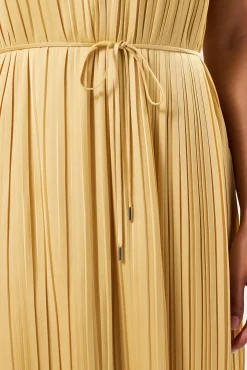 Dresses|Clearance^Amour Vert Lisbon Recycled Sateen Dress Anise