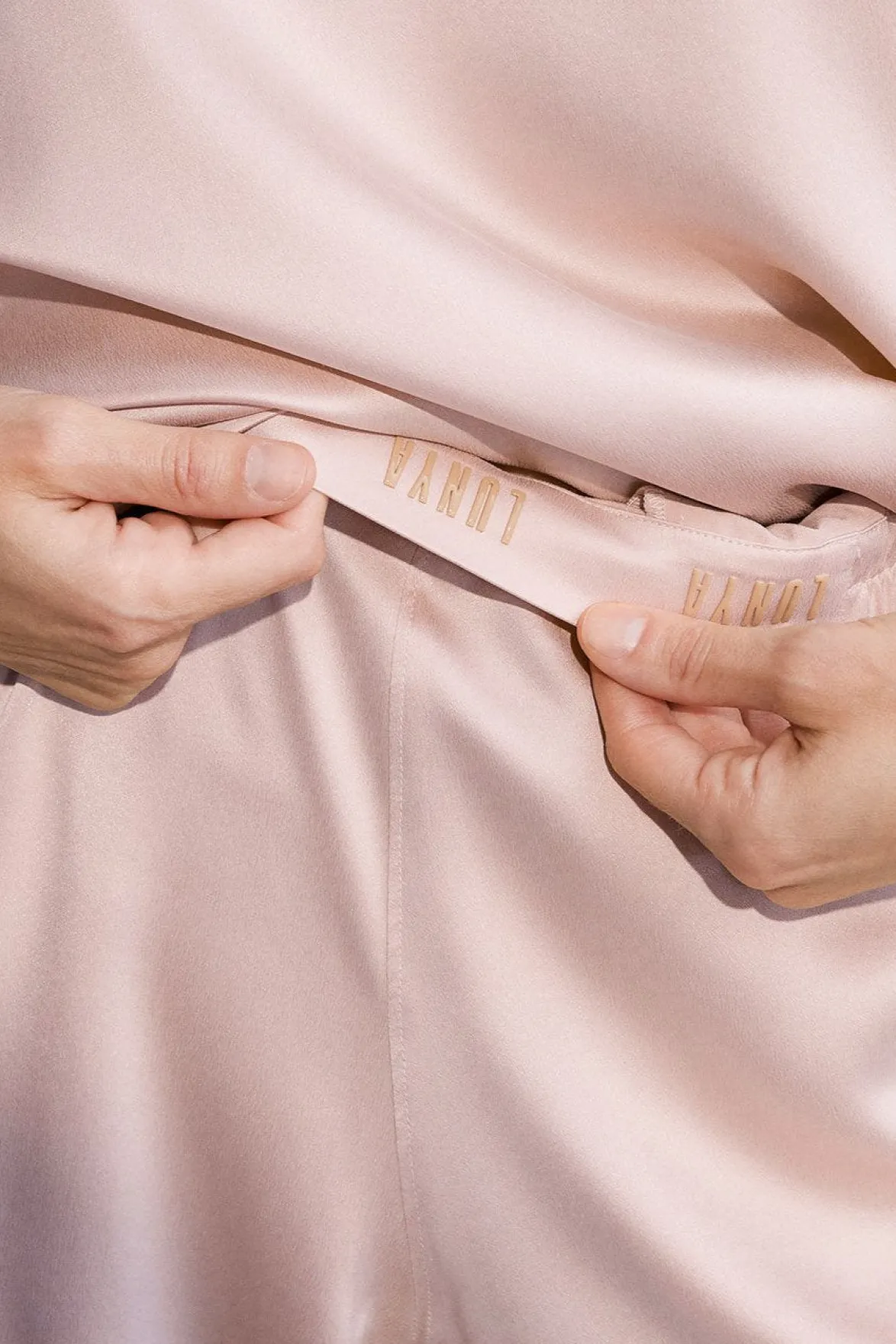 Loungewear^Amour Vert Lunya Washable Silk Tee Pant Set DelicatePink
