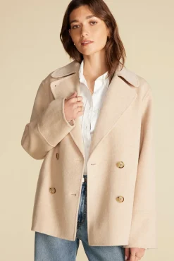 Jackets & Outerwear|Clearance^Amour Vert Marcel Wool Pea C Oat