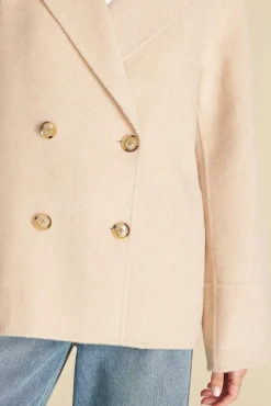 Jackets & Outerwear|Clearance^Amour Vert Marcel Wool Pea C Oat