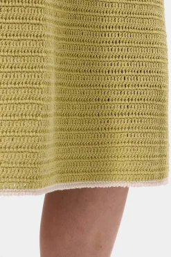 Skirts|Clearance^Amour Vert Meli Crochet Skirt MelonIvory