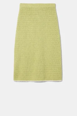 Skirts|Clearance^Amour Vert Meli Crochet Skirt MelonIvory