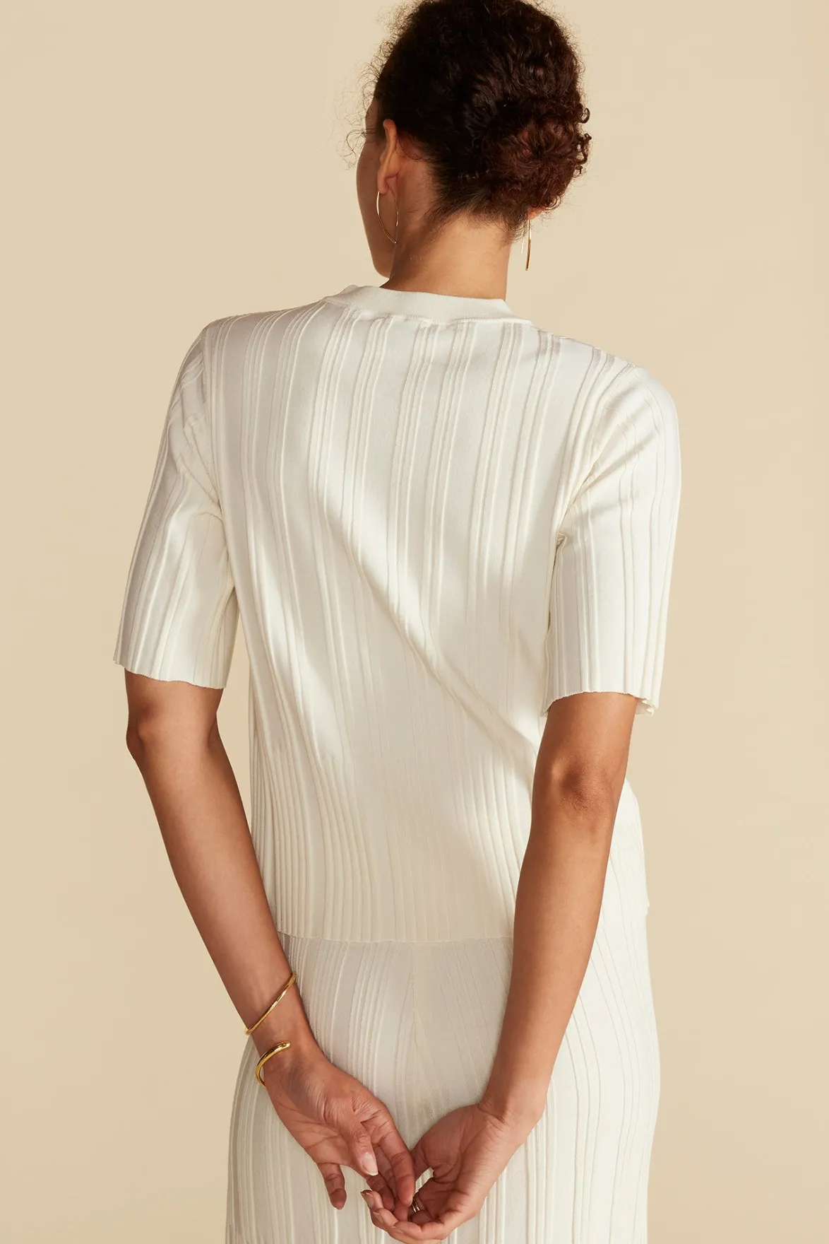 Tops|Clearance^Amour Vert Mirabelle Novelty Top Ivory