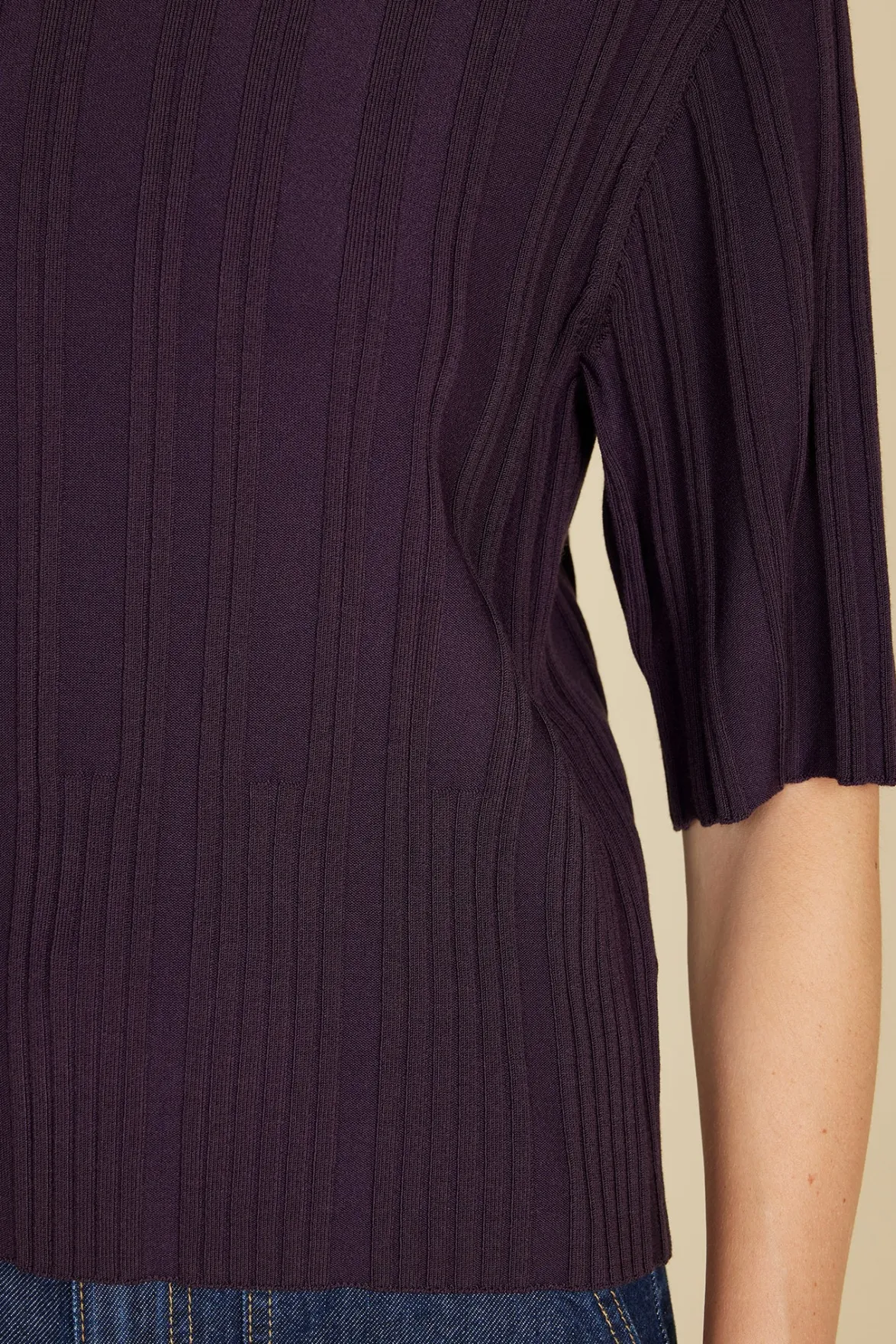 Tops|Clearance^Amour Vert Mirabelle Novelty Top PurpleFig