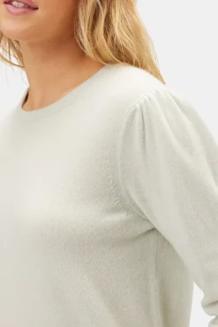 Sweaters & Cardigans|Clearance^Amour Vert Odilia Cashmere Sweater MintGreen