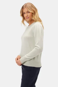Sweaters & Cardigans|Clearance^Amour Vert Odilia Cashmere Sweater MintGreen