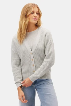 Sweaters & Cardigans|Clearance^Amour Vert Palmer Cardigan Sweater MintGreen