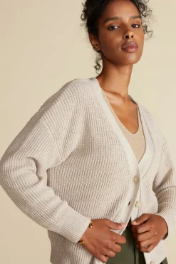 Sweaters & Cardigans|Clearance^Amour Vert Palmer Cardigan Sweater Oatmeal